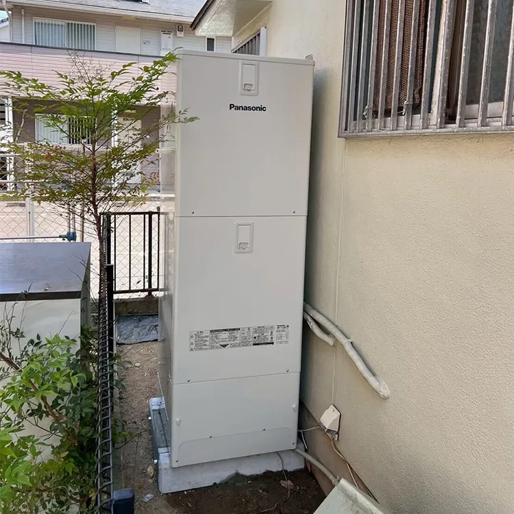 リモコン交換の作業風景